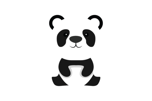 Animal Asset: Panda Illustration SVG Graphics & Illustrations