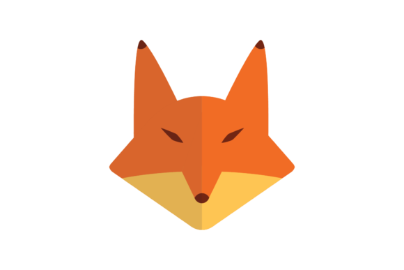 Animal Head Fox Face Illustration: Graphics & Illustrations for Sellers