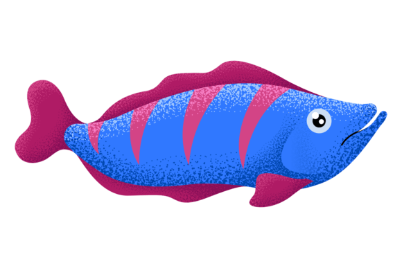 Aquarium Fish Graphics: Colorful Illustrations for Content Publishing