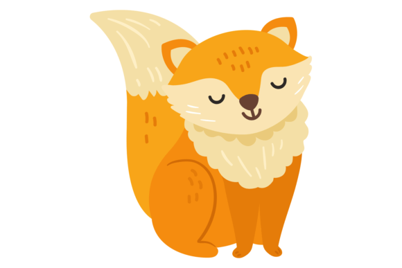 Cute Fox Baby Graphics & Illustrations