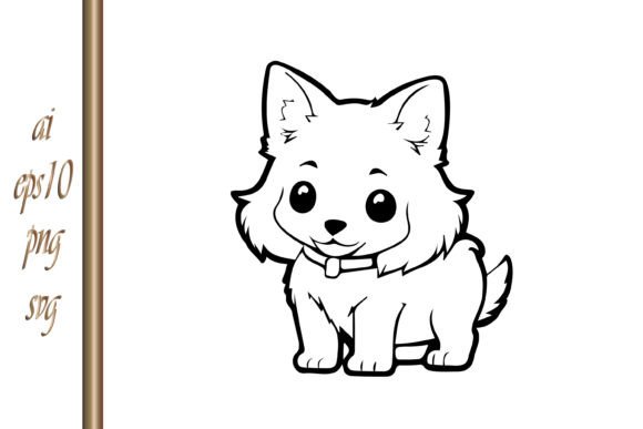 Doodle Dog Hand Drawn Sketch Animal