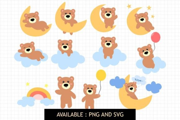 Kawaii Bear Animal Collection