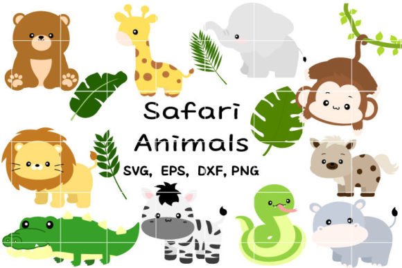 Safari SVG: Zoo Animal Cut Files Review